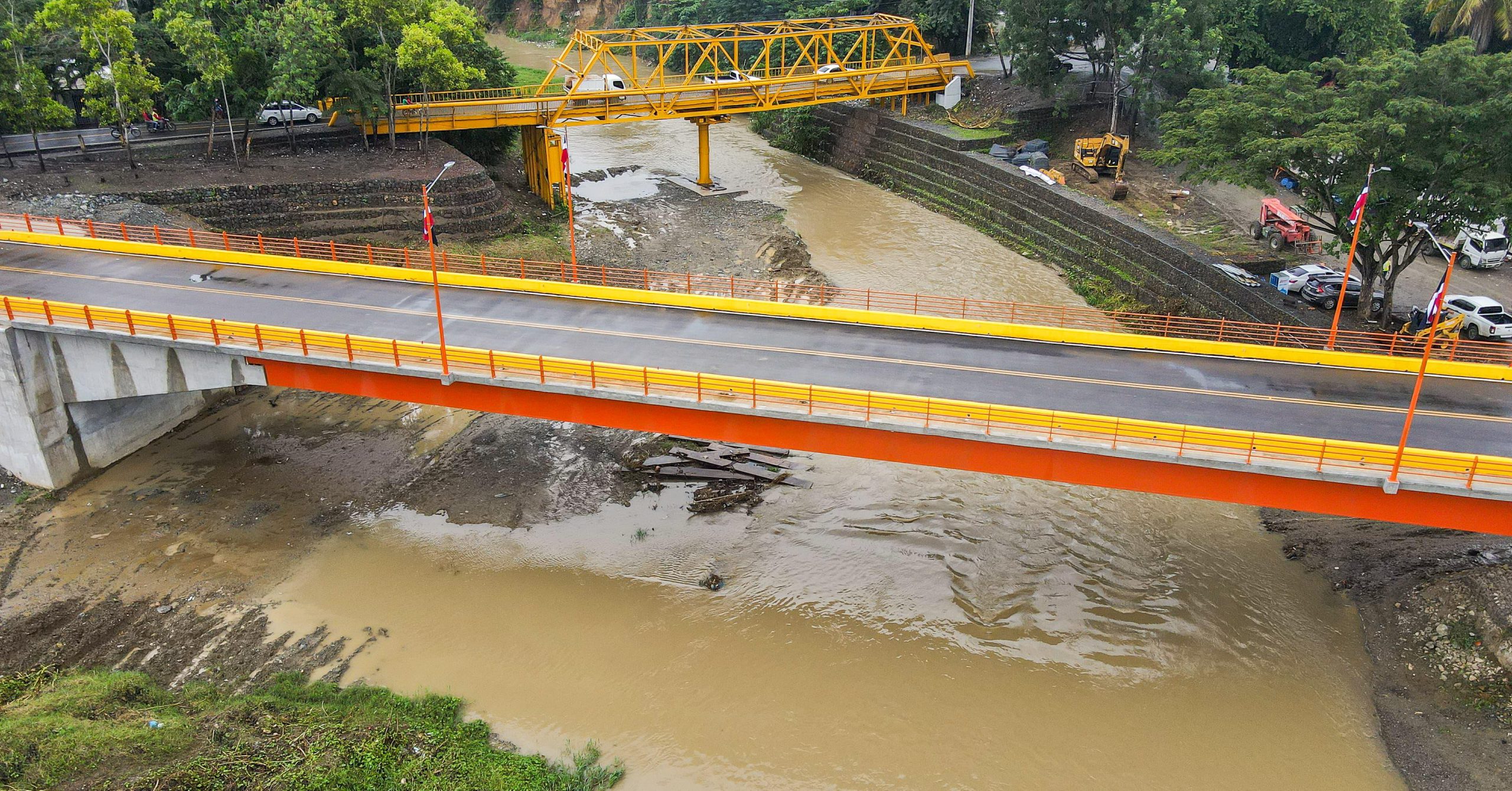 Gobierno Inaugura Puentes De Sabaneta Sobre El R O Cam En La Vega Y El