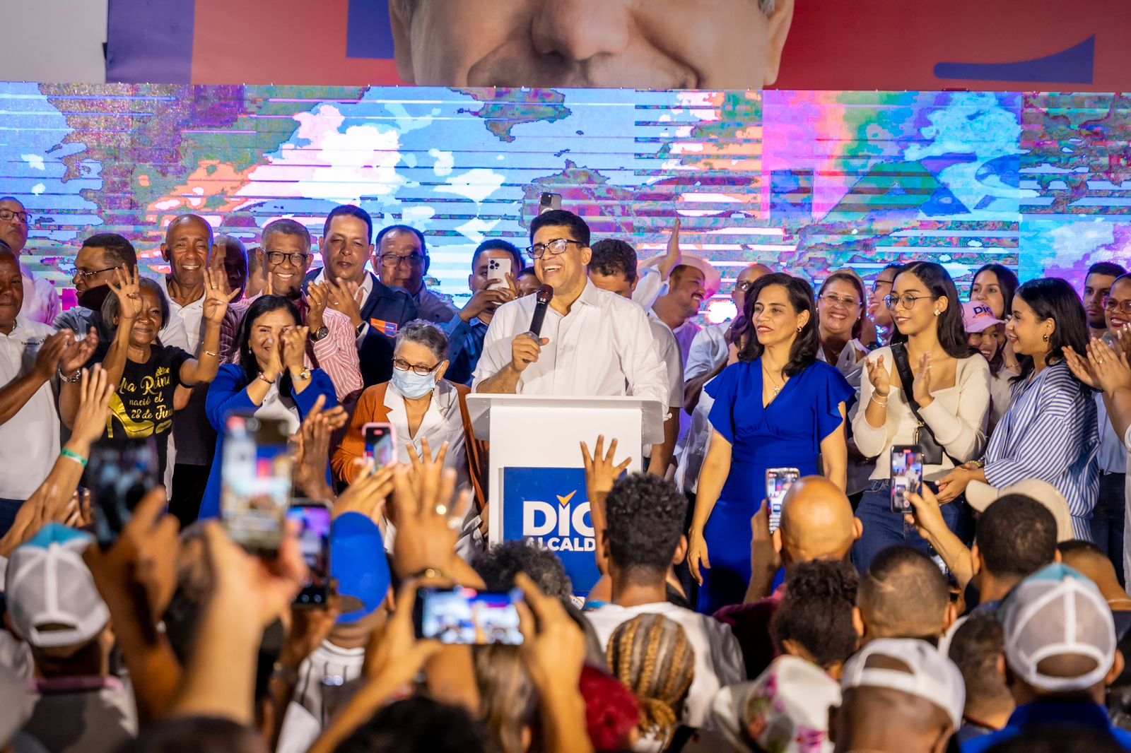 Dío Astacio celebra en Santo Domingo Este RC Noticias