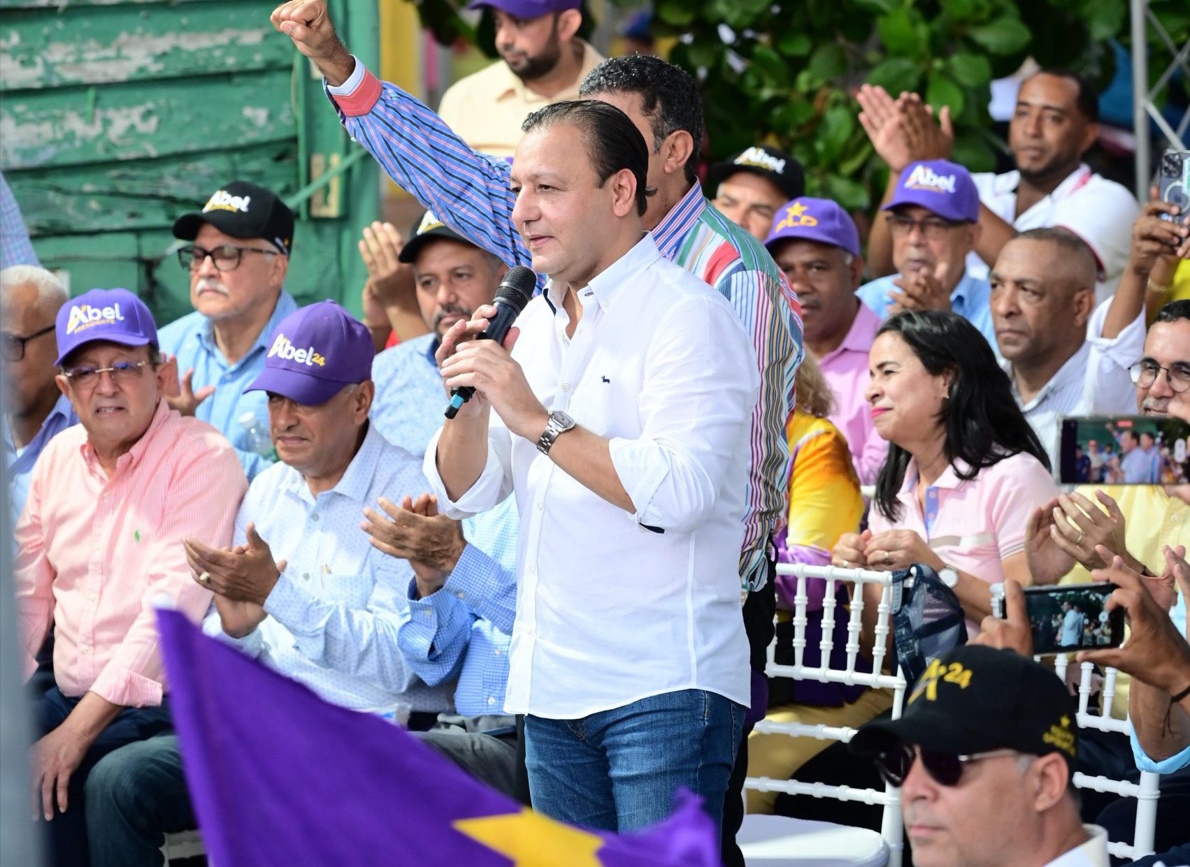 Abel en La Vega El pueblo se desquitará engaño del PRM en las urnas