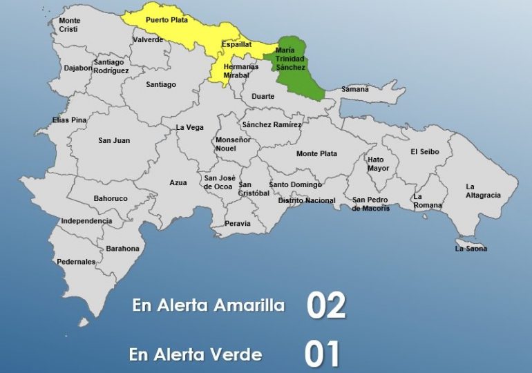 COE Coloca Dos Provincias En Alerta Amarilla Y Una En Verde RC Noticias