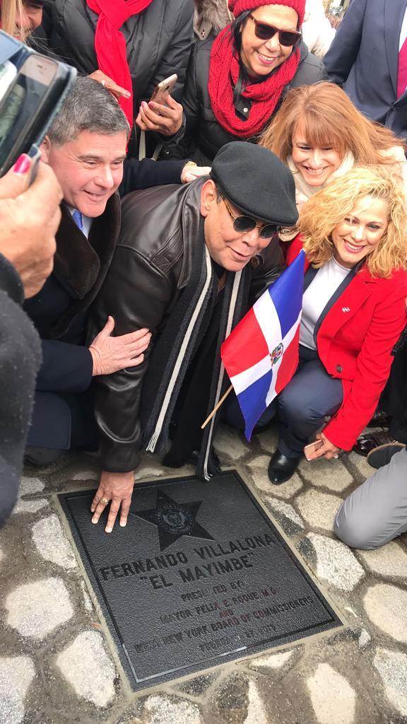 ﻿Villalona primer dominicano en recibir estrella en West NYC