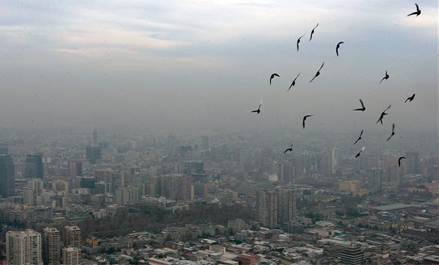 Chile decreta emergencia en Santiago por alta contaminación