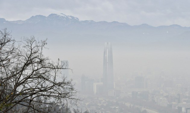 Novena preemergencia ambiental en la capital chilena por alta contaminación