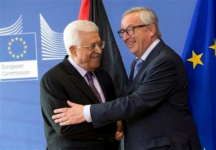 Líder palestino pide ayuda a la UE para poner fin a ocupación