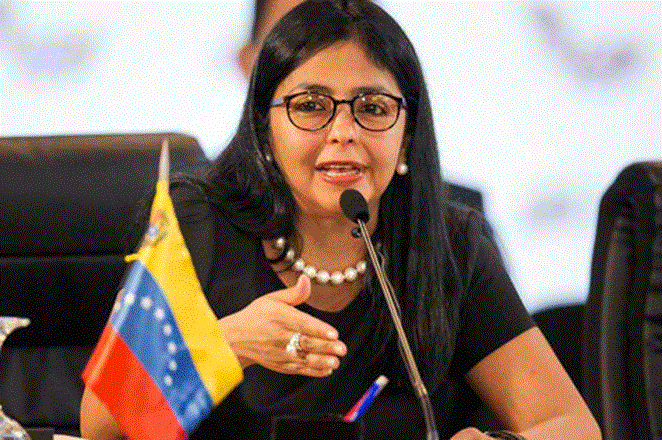 Canciller venezolana Delcy Rodríguez, le responde a John Kerry: "Siento que ha hablado el amo del mundo"