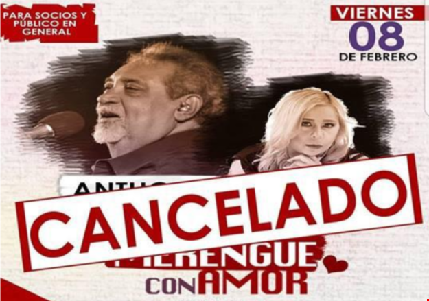 Cancelan concierto “Merengue con Amor” debido a que Anthony Ríos fue ingresado en un centro de salud