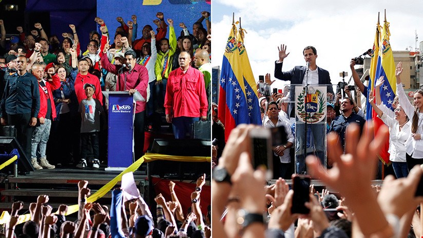 Día clave en Venezuela: El chavismo y oposición toman las calles de Caracas
