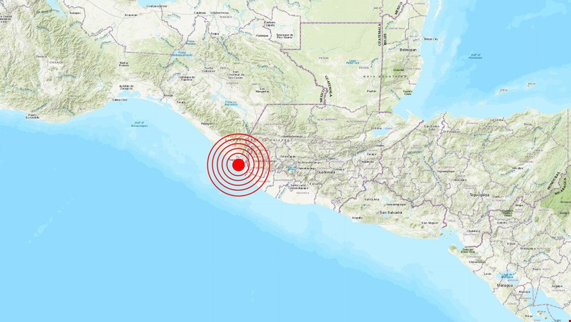 Un sismo de magnitud 6,6 se registra en México y Guatemala