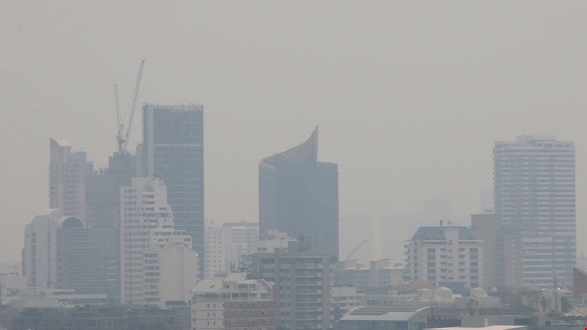 Tos y estornudos con sangre: La polución causa severos problemas a los habitantes de Bangkok