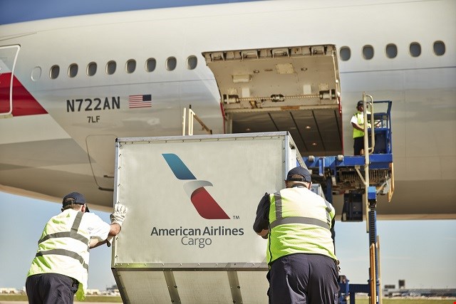 American Airlines cargo anuncia que batió records en el 2018