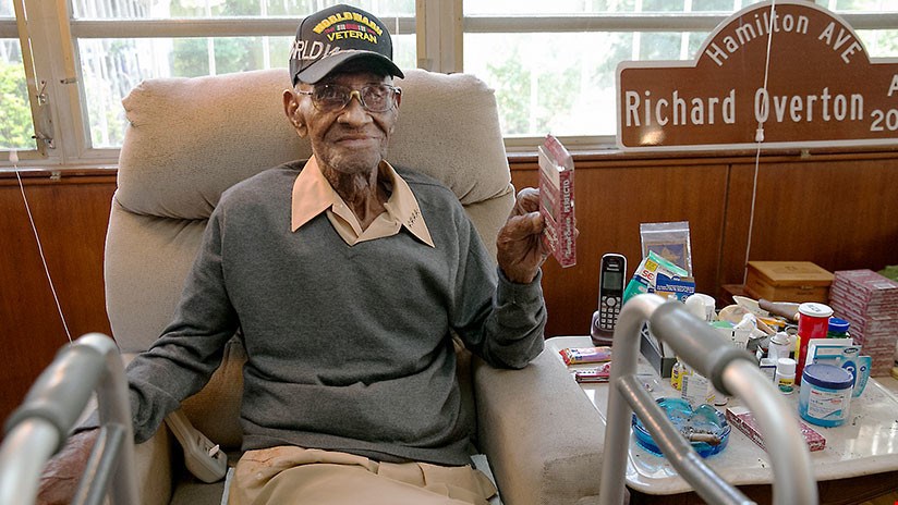 Muere a los 112 años el hombre más viejo de EE.UU., quien fue veterano de la Segunda Guerra Mundial
