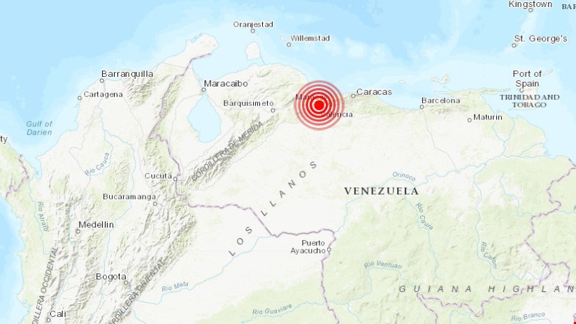 Potente sismo sacude Caracas