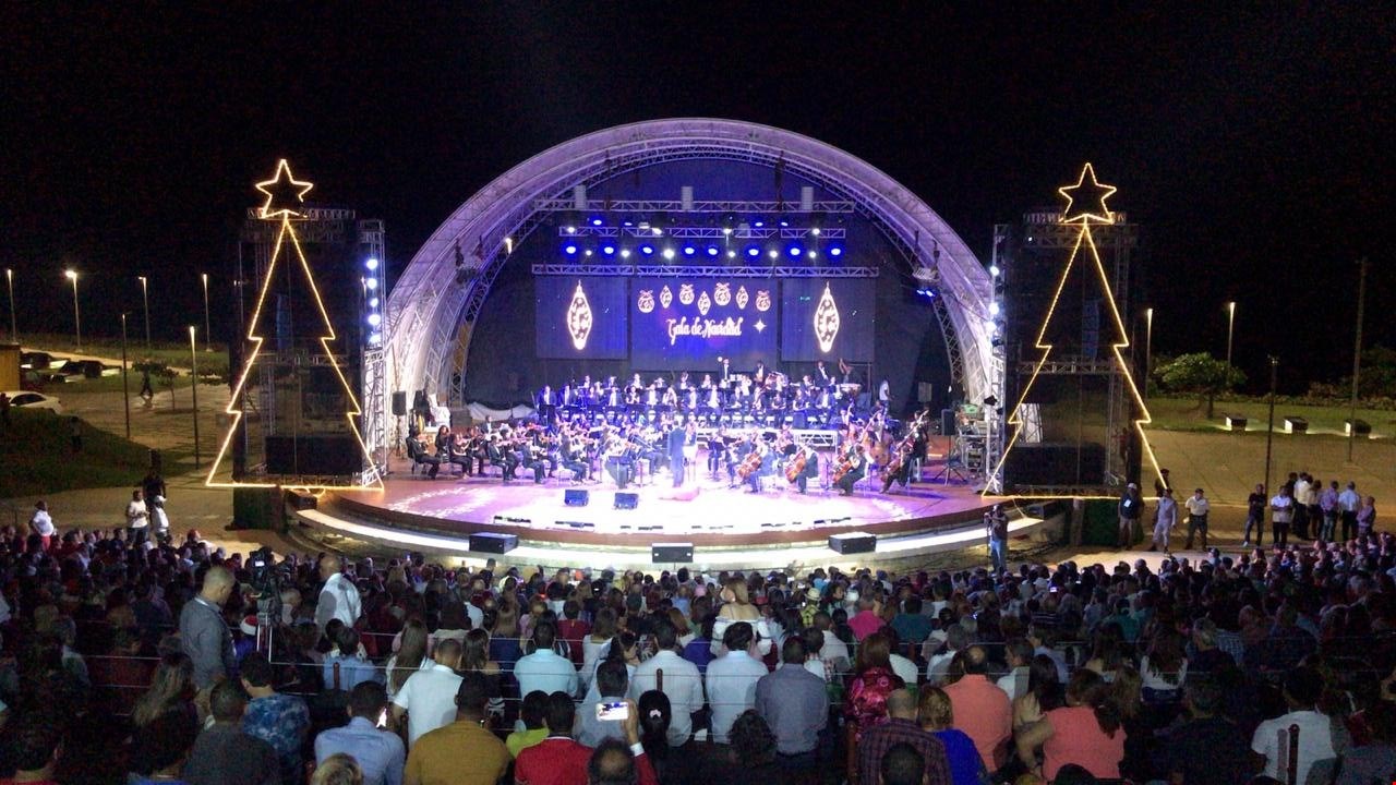 Aseguran espectáculo artístico “Gala de Navidad” en Puerto Plata tuvo fue un  rotundo éxito