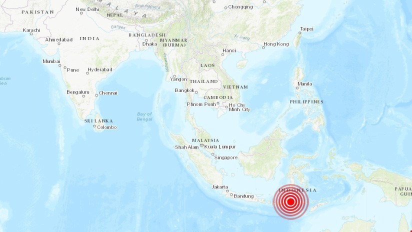 Potente terremoto de magnitud 6,1 sacude Indonesia
