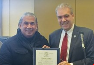 Cónsul de RD en NY Carlos Castillo es declarado Ciudadano Distinguido de Hartford