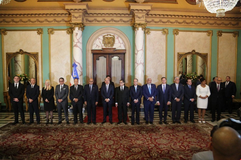 Presidente Danilo Medina juramenta nuevos jueces miembros del Tribunal Constitucional