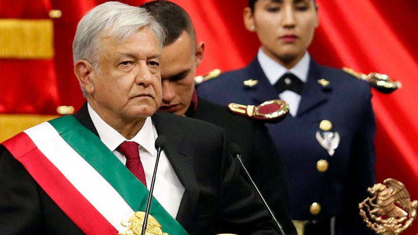"El plan es acabar con la corrupción y la impunidad": López Obrador asume la presidencia de México
