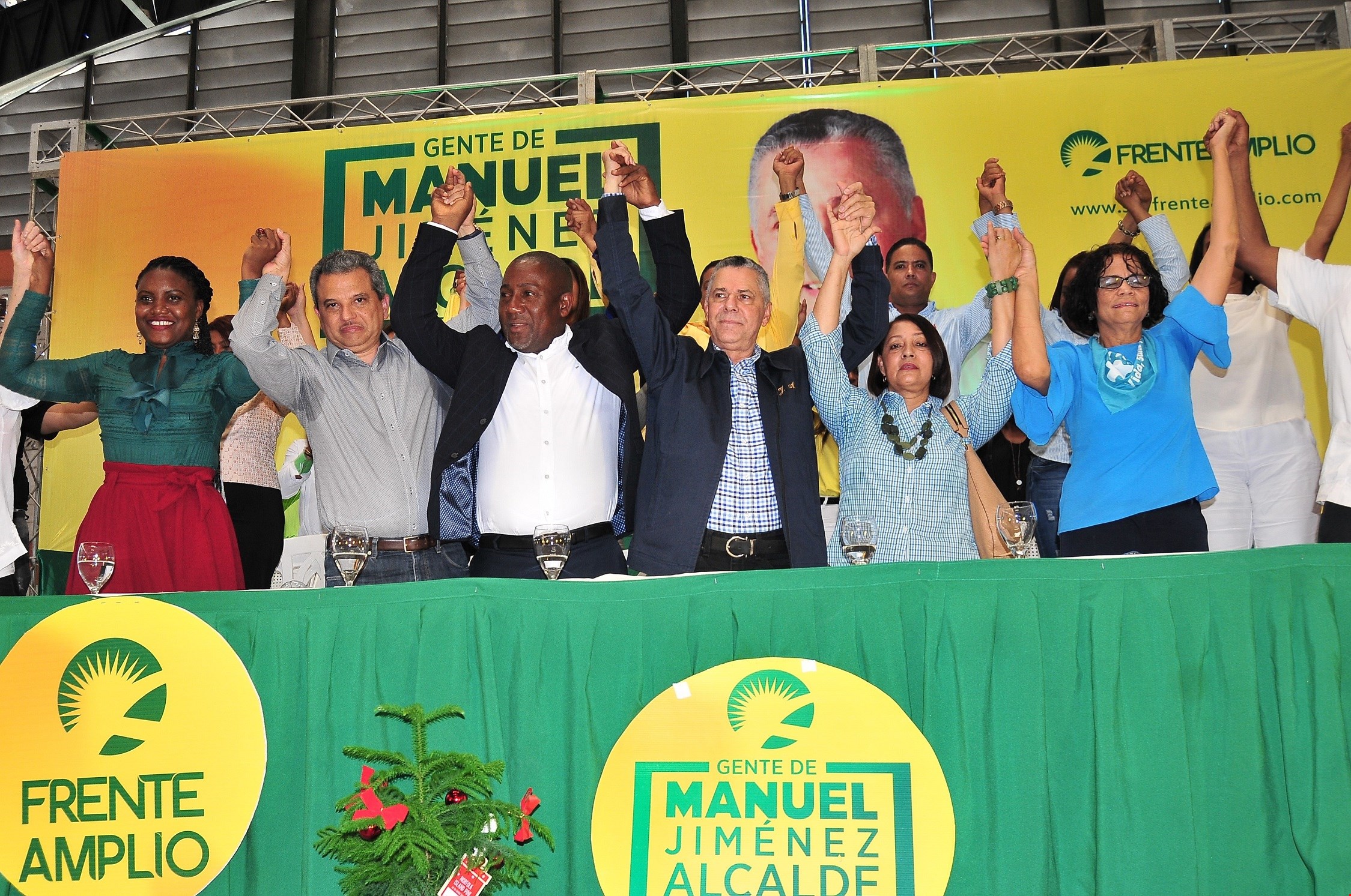 Frente Amplio reafirma a Manuel Jiménez como “candidato de consenso” en Santo Domingo Este