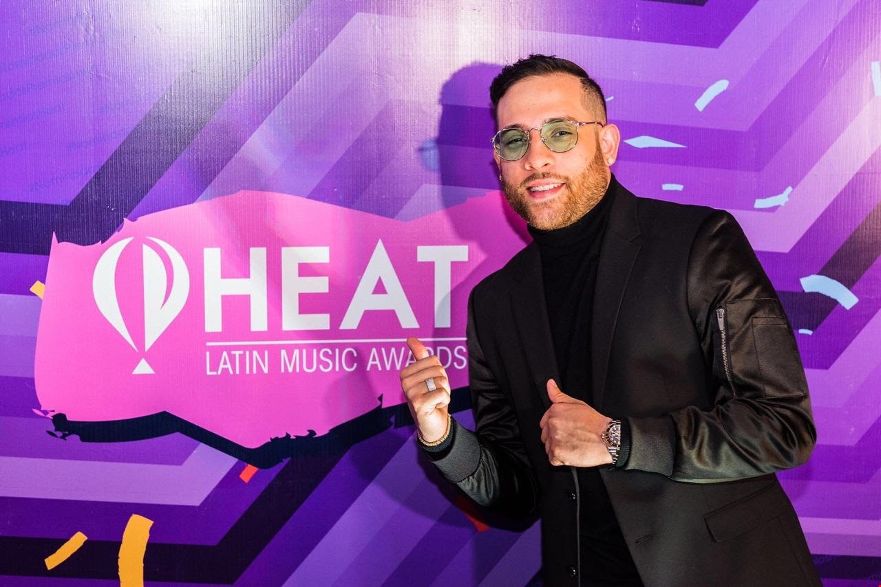 Mark B, nominado como Revelación del Año en los  HEAT Latin Music Awards
