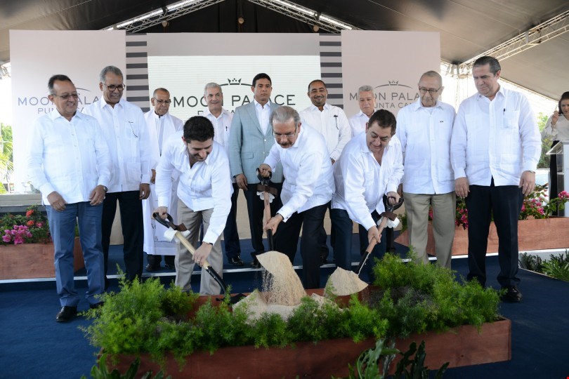 Medina asiste a primer palazo Hotel Moon Palace Punta Cana; inversión superará US$600 millones