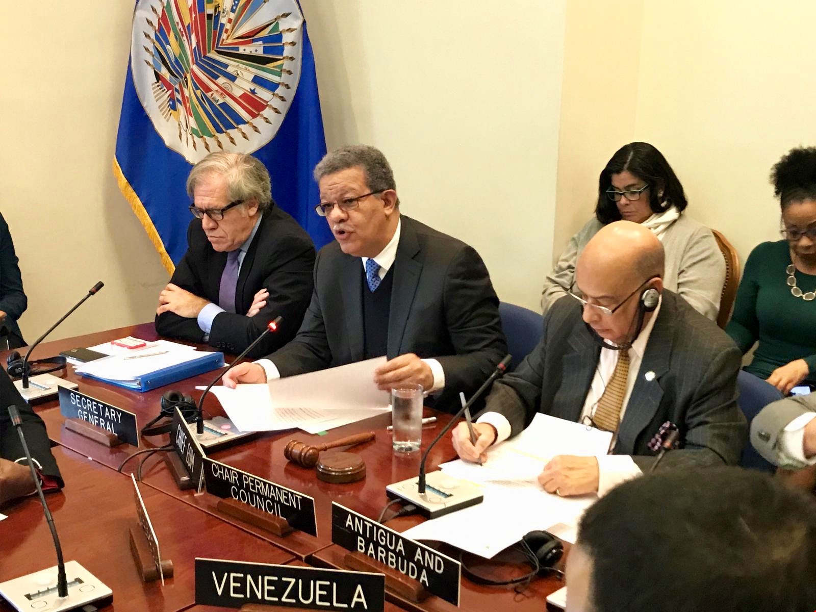 Fernández presenta a Consejo Permanente OEA informe final sobre elecciones celebradas en México