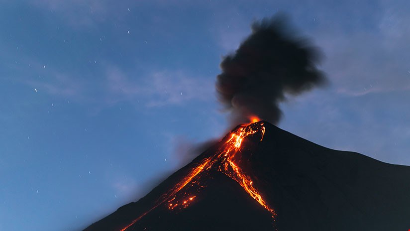 Guatemala: El Volcán de Fuego vuelve a entrar en erupción