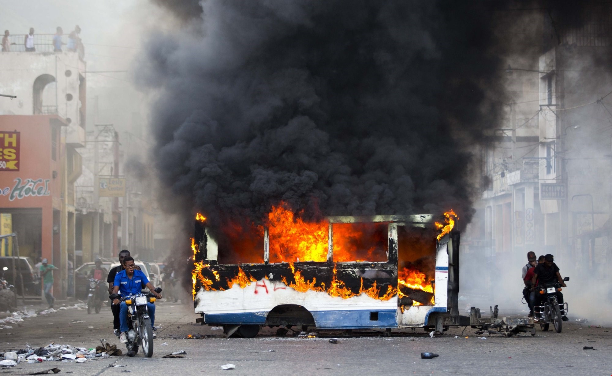 Mueren 6 en Haití durante protestas por caso de Petrocaribe