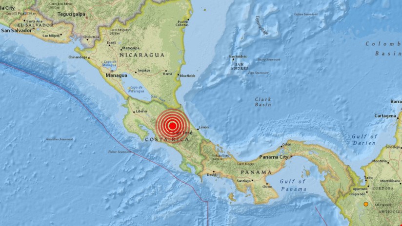 Sismo de magnitud 5,1 sacudió Costa Rica