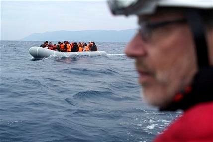 Mueren ahogados 33 migrantes que iban de Turquía a Grecia