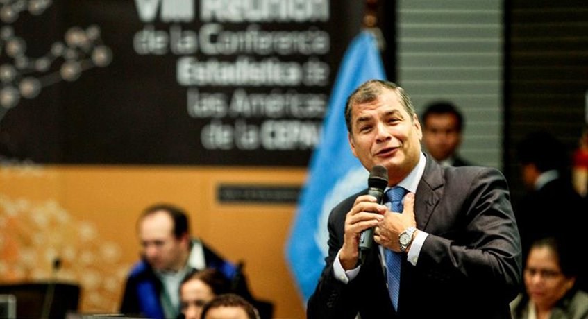 Correa propone enviar comisión de cancilleres para recabar información en Haití