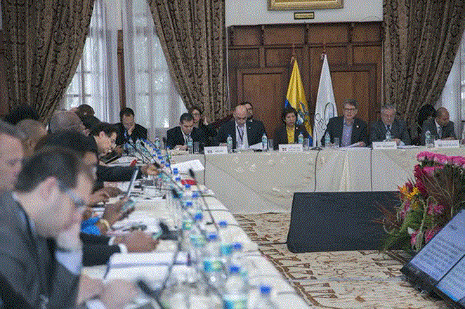 Coordinadores nacionales se reúnen en Ecuador previo a la Cumbre de la CELAC