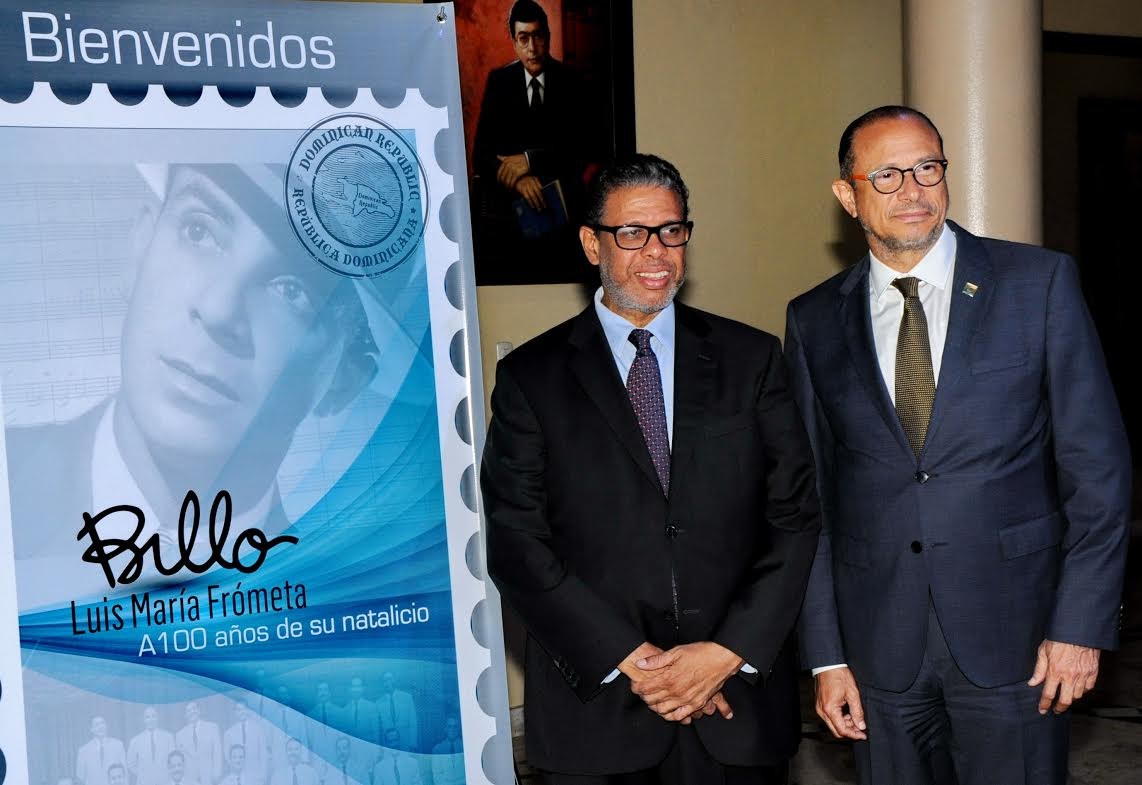 Con sello postal y un segmento de éxitos musicales recuerdan a Billo Frómeta en el centenario de su nacimiento