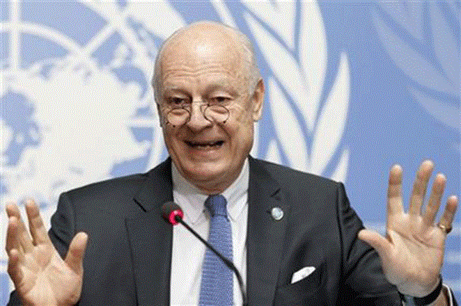 Único plana B es "volver a la guerra" dice enviado de la ONU a Siria