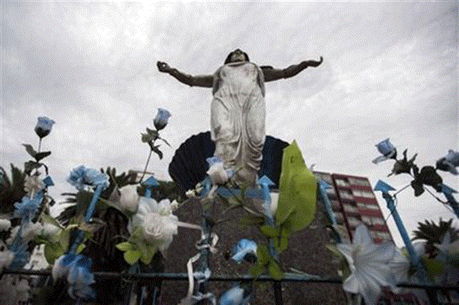 Estatua de la virgen María saca a la luz laicismo uruguayo