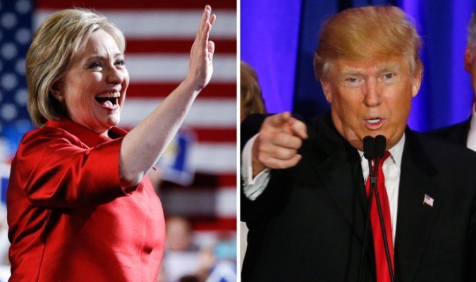 Sondeo: Clinton adelanta a Trump en varios temas