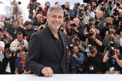 En Cannes, George Clooney jura que Trump no será presidente