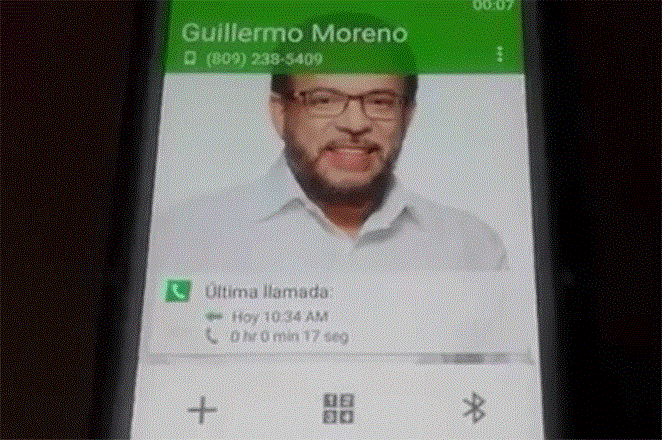 Guillermo Moreno agradece a los que le devolvieron la llamada