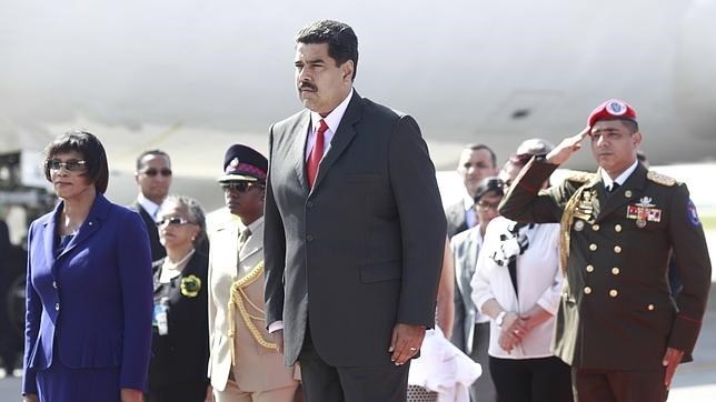 Maduro realiza una "visita de trabajo" en Jamaica antes de viajar a Trinidad