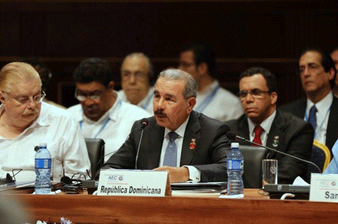 Danilo Medina proclama mensaje de optimismo para los países del Caribe