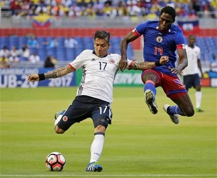 Colombia vence 3-1 a Haití antes de su debut contra EE. UU.