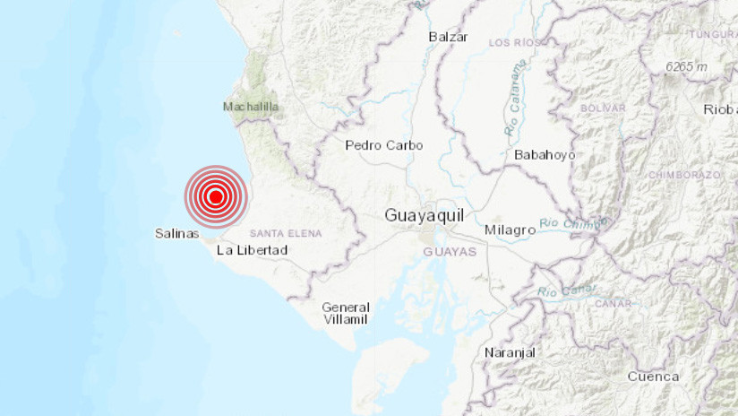 Un sismo de 5,2 se registra en Ecuador