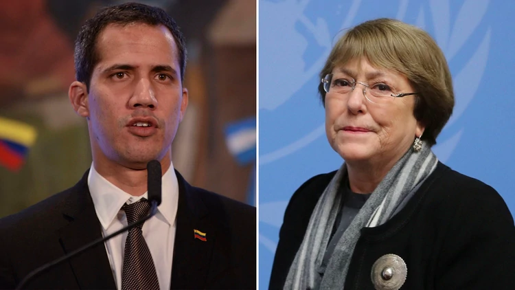 Juan Guaidó exige a Michelle Bachelet que constate "sin ideologías" lo que sucede en Venezuela