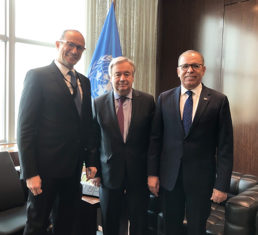 Secretario general ONU recibe embajador dominicano ante la UNESCO