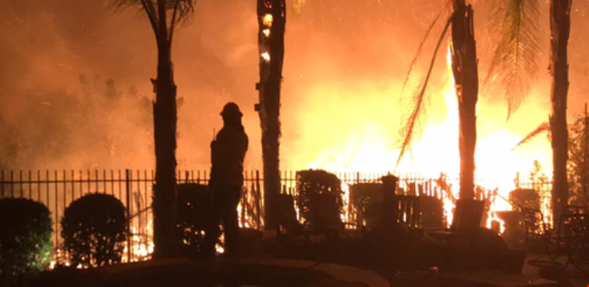 El incendio en California destruyó las mansiones de Kim Kardashian y Caitlyn Jenner