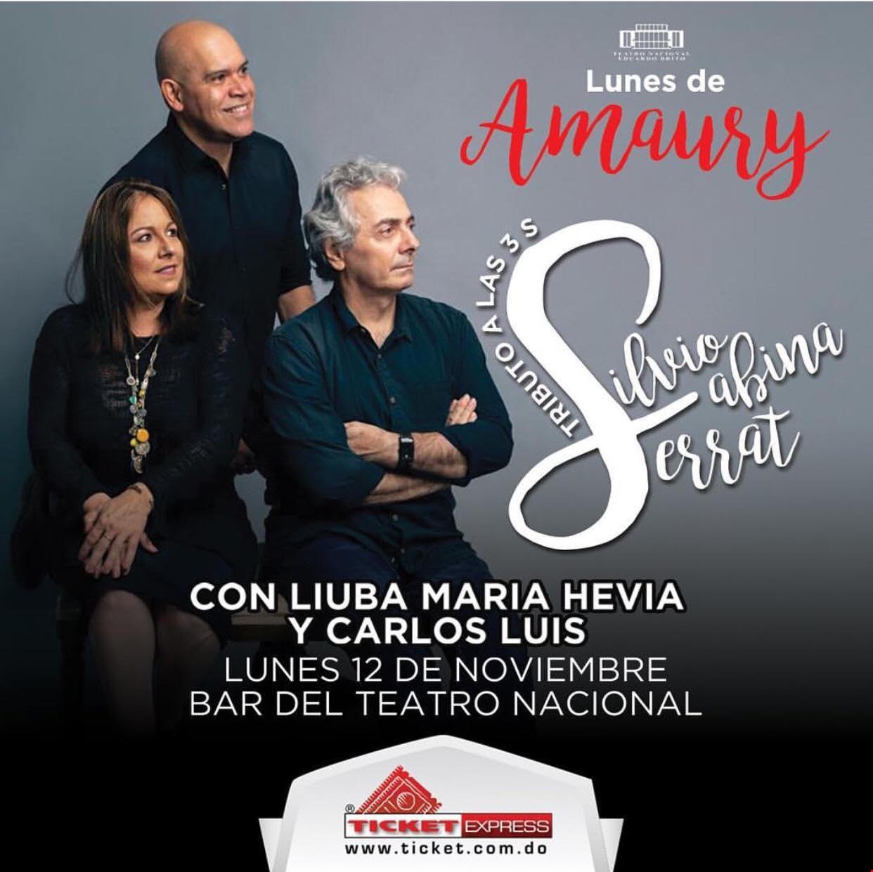 Liuba María Hevia regresa a RD con un tributo a Silvio, Serrat y Sabina en el concierto "las tres S"