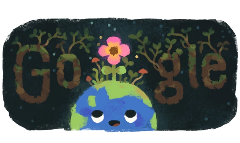 Equinoccio de primavera: Google le dio la bienvenida con un alegre doodle