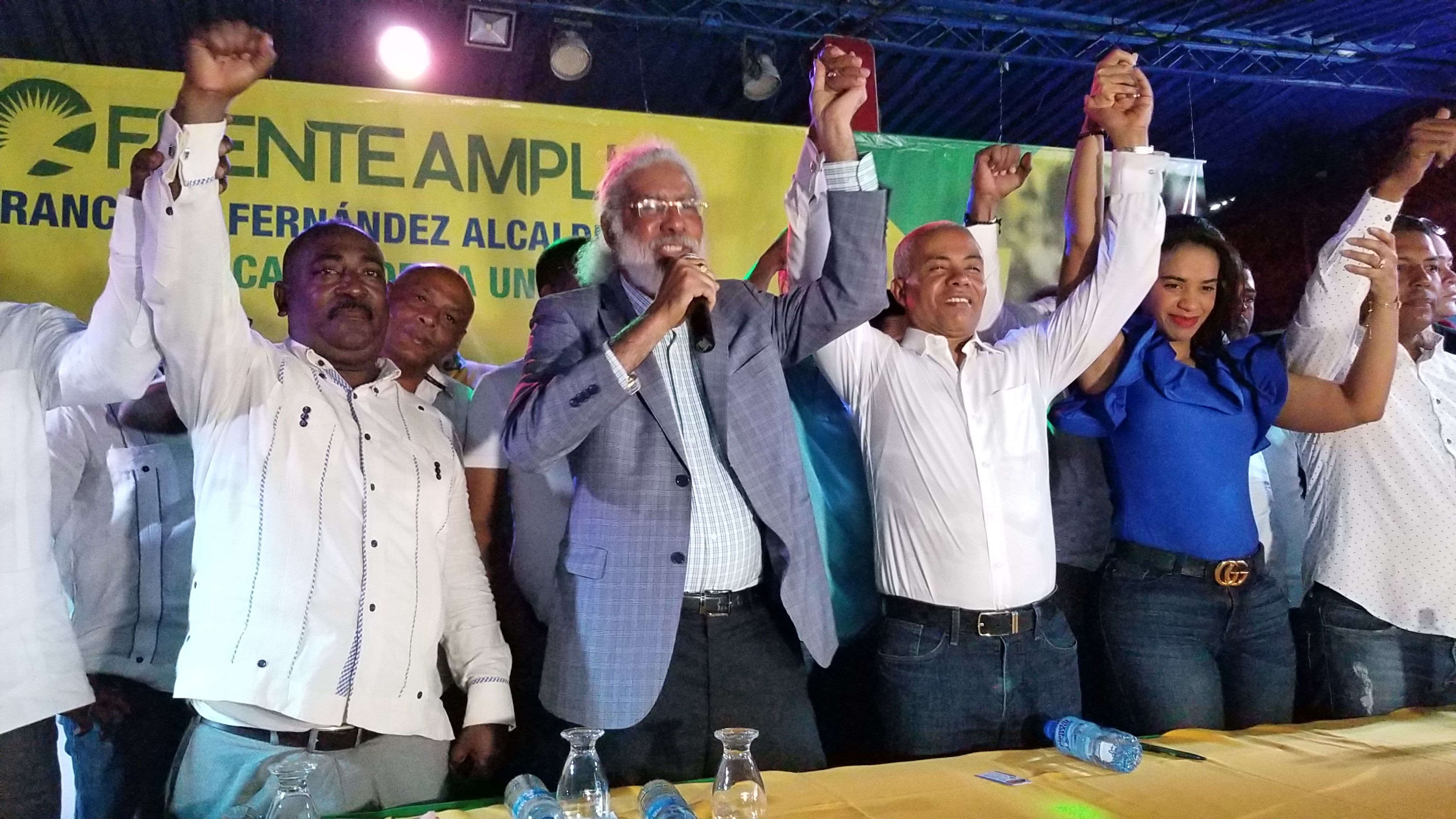 Frente Amplio anuncia respaldo a Francisco Fernández en sus aspiraciones a la Alcaldía de SDN