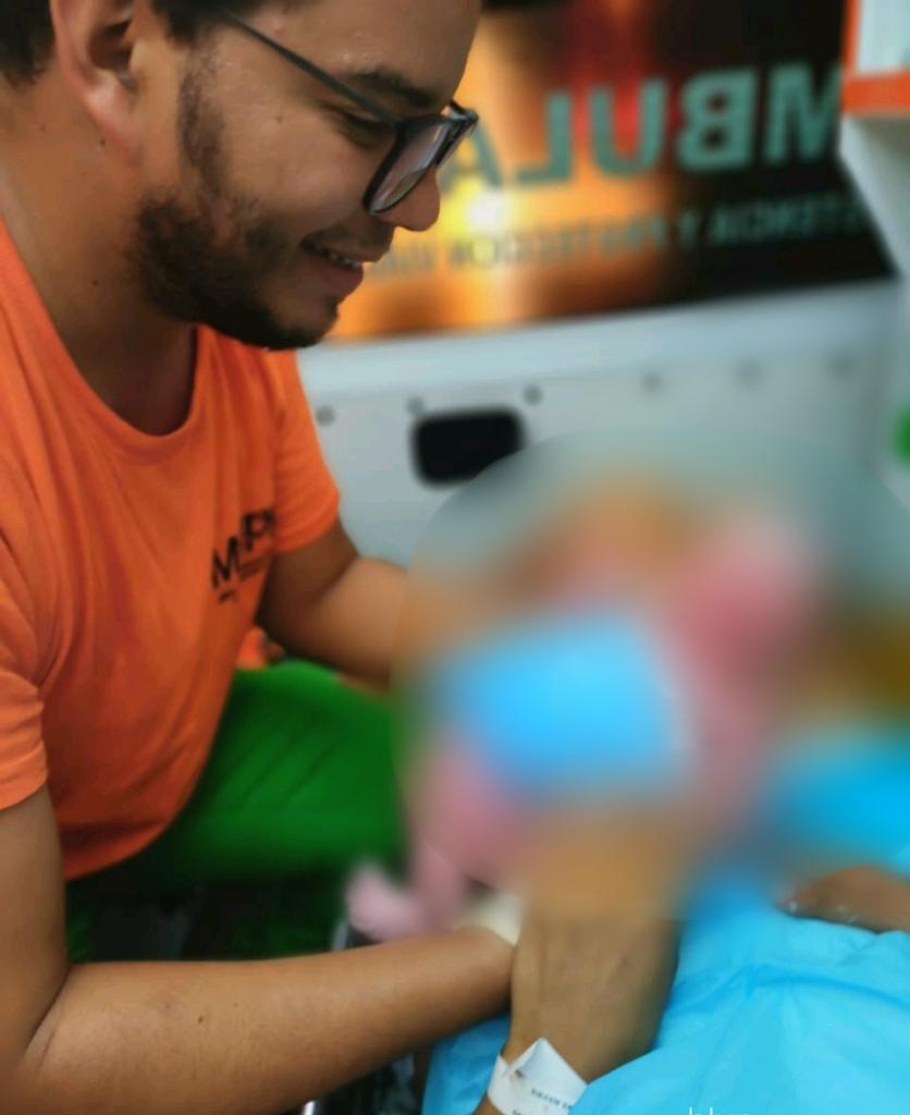 Nace otra bebé abordo ambulancia del programa Asistencia Vial del MOPC