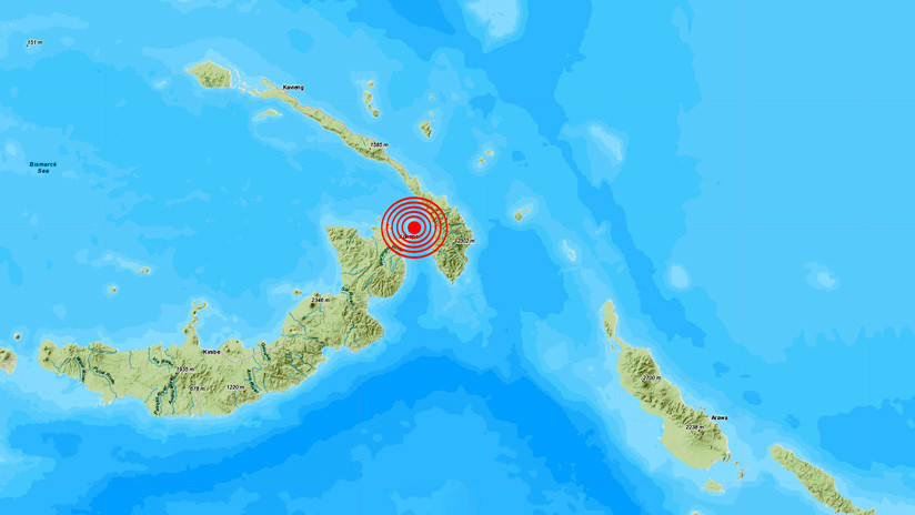 Sismo de magnitud 7,7 sacude Papúa Nueva Guinea
