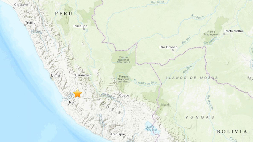 Se registra una réplica de 4,9 del fuerte sismo en Perú